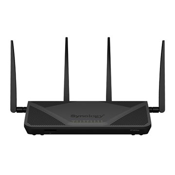 Synology RT2600AC wireless router Gigabit Ethernet Dual-band (2.4 GHz / 5 GHz) Black