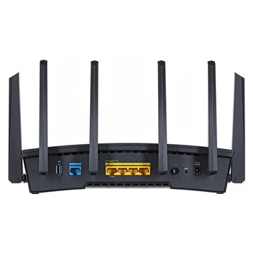 Synology RT6600ax Router WiFi6 1xWAN 3xGbE 1x2.5Gb wireless router Tri-band (2.4 GHz / 5 GHz / 5 GHz) Black