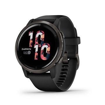 Garmin Venu 2 3.3 cm (1.3 ) AMOLED 45.4 mm Digital 416 x 416 pixels Touchscreen Wi-Fi GPS (satellite)