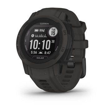 Garmin Instinct 2S Solar 2.01 cm (0.79 ) MIP 40 mm Digital 156 x 156 pixels Graphite GPS (satellite)