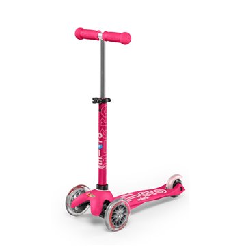Micro three-wheeled children's scooter Mini Deluxe Pink