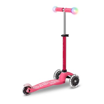 Micro Mini Deluxe Magic Pink LED scooter