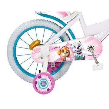 CHILDREN'S BICYCLE 16  TOIMSA TOI1681 PAW PATROL WHITE