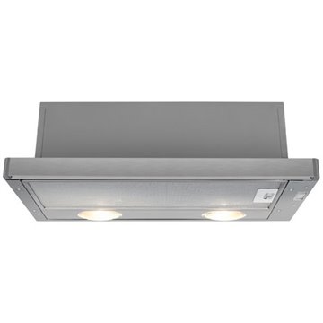 Beko HNT61210X cooker hood 280 m3/h Semi built-in (pull out) Stainless steel