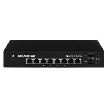 Ubiquiti EdgeSwitch 8 Managed Gigabit Ethernet (10/100/1000) Power over Ethernet (PoE) Black