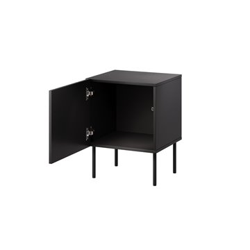 Cama Bedside table 2 pcs ISLA 44 5x40x59 black matt