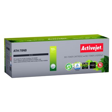 BIO Activejet ATH-78NB toner for HP  Canon printers  Replacement HP 78A CE278A  Canon CRG-728 Supreme 2500 pages black. ECO Tone