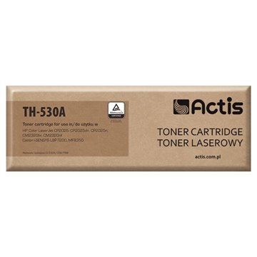 Actis TH-530A Toner (replacement for HP 304A CC530A  Canon CRG-718B Standard 3600 pages black)