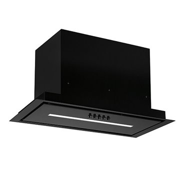 MAAN Helios 60 Push Button Undermounted Canopy 595 m3/h  Black