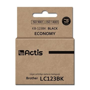 Actis KB-123Bk Ink (replacement for Brother LC123BK/LC121BK Standard 15 ml black)