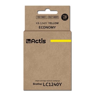 Actis KB-1240Y Ink (replacement for Brother LC1240Y/LC1220Y Standard 19 ml yellow)