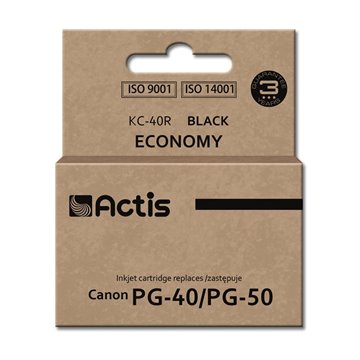 Actis KC-40R Ink (replacement for Canon PG-40/PG-50 Standard 25 ml black)