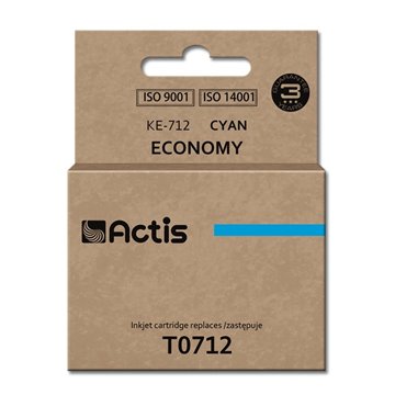 Actis KE-712 Ink (replacement for Epson T0712  T0892  T1002 Standard 13.5 ml cyan)