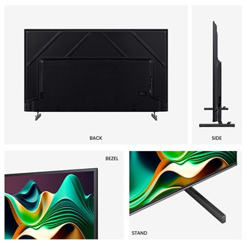 Hisense 65U6NQ TV 165.1 cm (65 ) 4K Ultra HD Smart TV Wi-Fi Grey 600 cd/m2