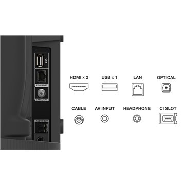 TCL S54 40S5400A TV 101.6 cm (40 ) Full HD Smart TV Wi-Fi Silver