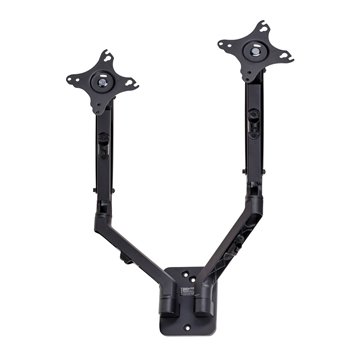 Gembird MA-WA2-01 monitor mount / stand 68.6 cm (27 ) Black Wall