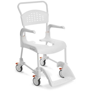 ETAC Clean Wheelchair with toilet function White