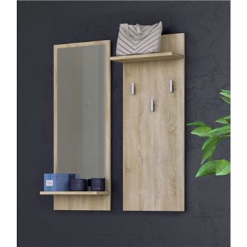 Topeshop RIVA WIESZAK SONOMA clothing hanger Oak