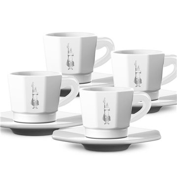 Bialetti RTATZ402 cup White Coffee 4 pc(s)