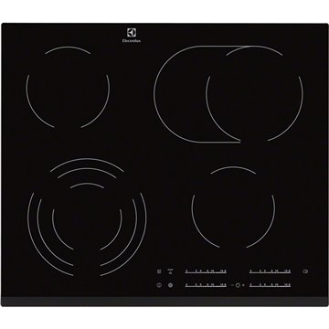 Electrolux EHF6547FXK hob Black Built-in 4 zone(s)