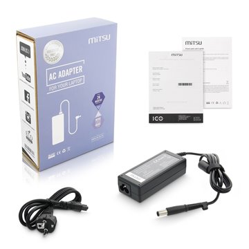 notebook charger mitsu 18.5v 3.5a (7.4x5.0 pin) - hp  compaq 65W