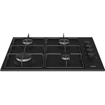 Beko HIBG64120SB hob Black Built-in 60 cm Gas 4 zone(s)