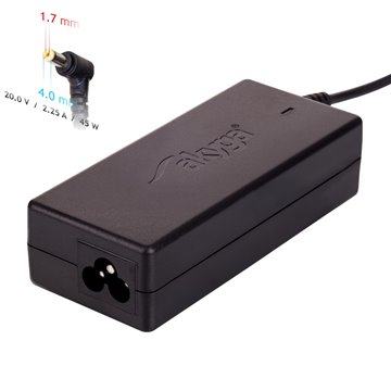 Akyga AK-ND-50 power adapter/inverter Indoor 45 W Black