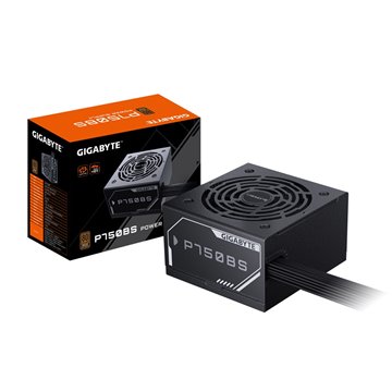 GIGABYTE P750BS Power Supply - PCIe 5.0  80 PLUS Bronze  120mm Fan  ATX compatible  EU Plug