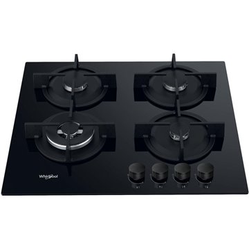Whirlpool AKT 625/NB1 Black Built-in 59 cm Gas 4 zone(s)