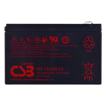 Battery HR1234WF2 CSB 9Ah 12V
