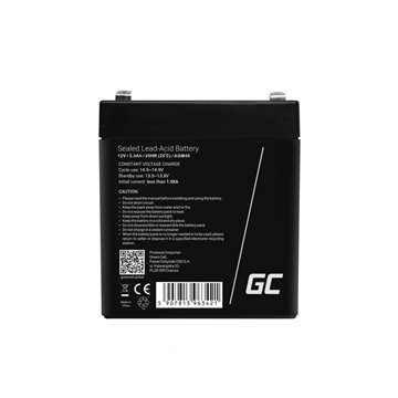 Green Cell AGM45 UPS battery Sealed Lead Acid (VRLA) 12 V 5 3 Ah