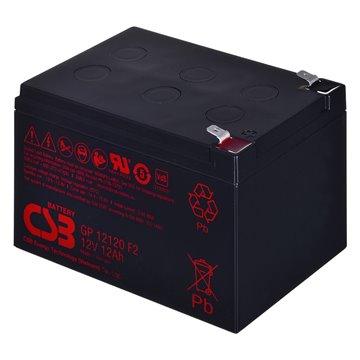 CSB GP12120F2 12V 12Ah battery