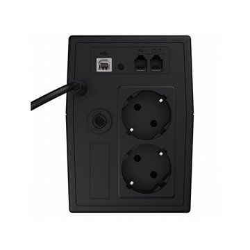 Green Cell UPS02 uninterruptible power supply (UPS) Line-Interactive 0.8 kVA 480 W 2 AC outlet(s)