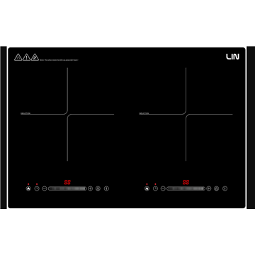 Induction hob LIN LI2H-180 cable with plug 1.2m 3200 W