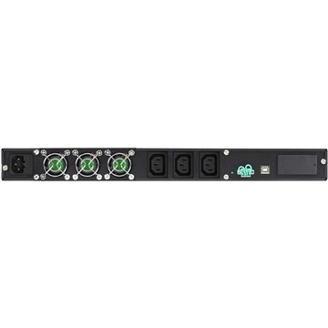 PowerWalker VFI 1000R/1U Double-conversion (Online) 1 kVA 800 W 3 AC outlet(s)