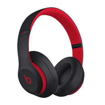 Beats Studio 3 Wireless Bluetooth Headphones (Over Ear) Defiant Black/Red - Decade Collection