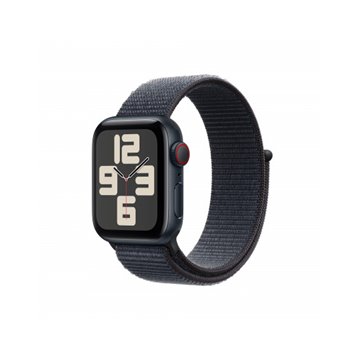Apple Watch SE GPS + Cellular 40mm Midnight Cassa Alluminio con Cinturino Loop Inchiostro