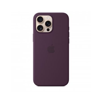 Custodia con Magsafe in Silicone per iPhone 16 Pro Max - Prugna