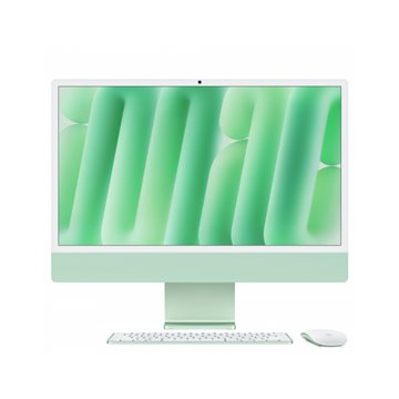 iMac verde - Vetro con nanotexture - RAM 16GB di memoria unificata - HD SSD 2TB - Magic Mouse - Magic Keyboard con Touch ID - It