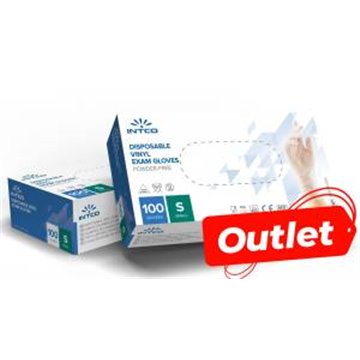 Guanti Cnf.Danneggiata Vinile Medico SP 3.5g 1Conf/100pz Taglia S