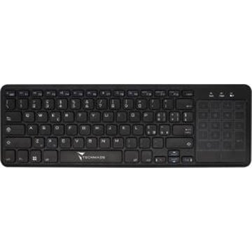 Techmade Tastiera Wireless TM-BK268T con Touchpad Black
