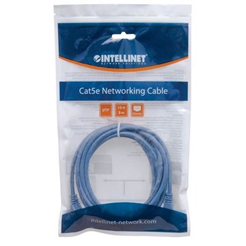 Cavo di rete Patch in Rame Schermato Cat. 5e Blu F/UTP 10 m