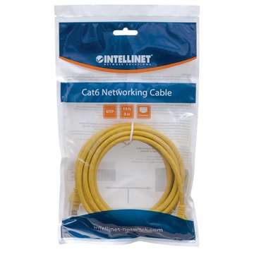 Cavo di rete Patch in Rame Schermato Cat. 5e Giallo F/UTP 30 m
