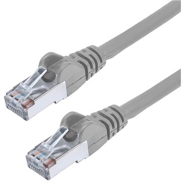 Cavo di rete Patch in Rame Schermato Cat. 5e Grigio F/UTP 30 m