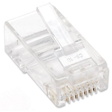 Plug Modulari RJ45 Cat5E per Cavo Flessibile UTP