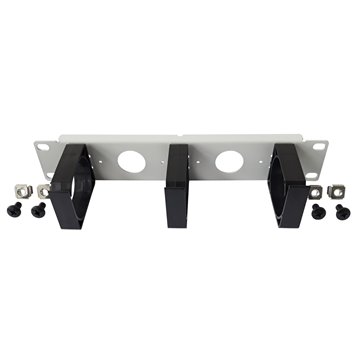 Pannello Passacavi 1U per Armadio 10" Grigio
