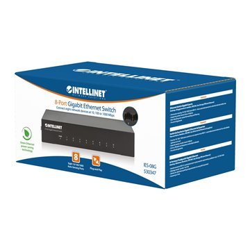 Ethernet Switch Gigabit con 8 porte Desktop