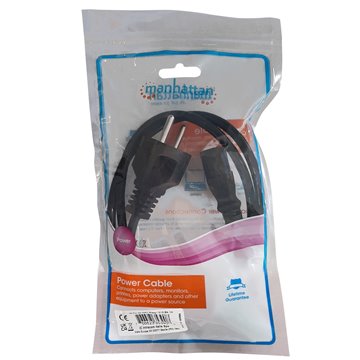 Cavo alimentazione C13 F a Schuko 1,8 mt nero