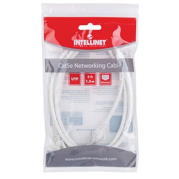 Cavo di rete Patch in Rame Cat. 6 Blu UTP 0,3 m
