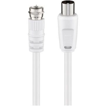Cavo Antenna TV F/IEC M/M 1,5 mt 